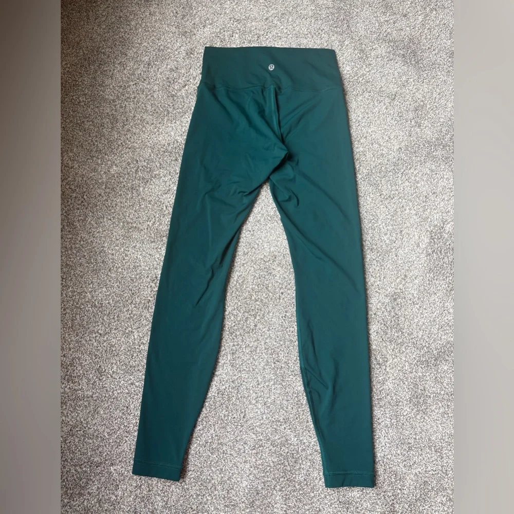EUC Lululemon Wunder Under High-Rise Tight 28" *Nulux Emerald - Picture 4 of 7